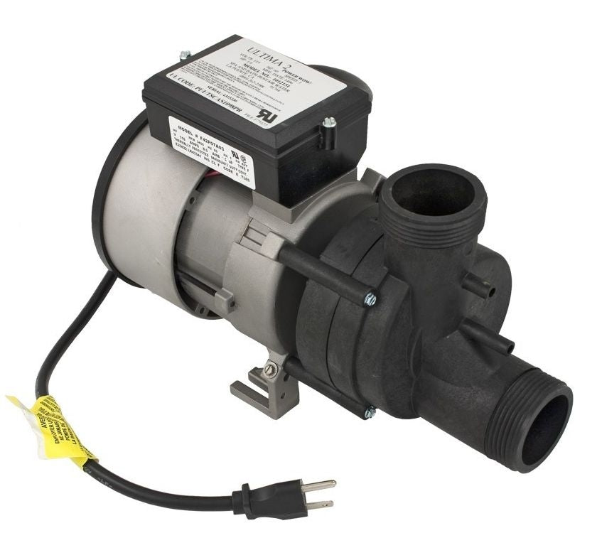 Power WOW Bath Pump 1.0Hp 1spd 115V W/Cord&Airswitch