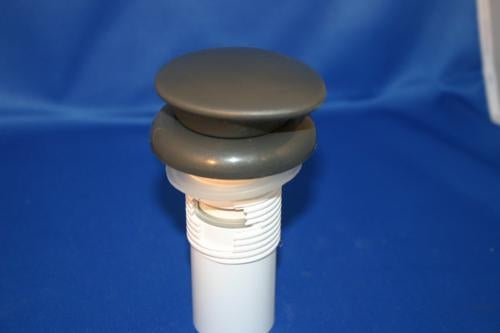 108183 AIR CONTROL, OVAL HANDLE, W/OUT NUT & COMP RING, GRAPHITE