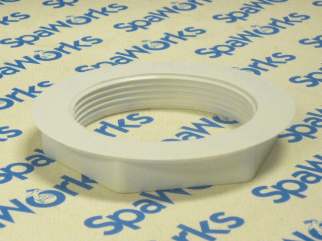 6540-572 Nut: Heater Return 1.5" (white) (1997-2000)