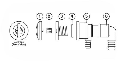 6451-272 Flow Path Spinner: Palm/Duo Jet (1997-1999)