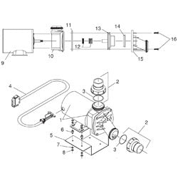 Bracket: J Pump (Rear Housing)