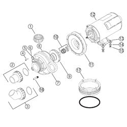 Motor: 2.5HP 2 Speed 230V