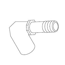 Elbow:1/2in Sp x 3/4in Barb