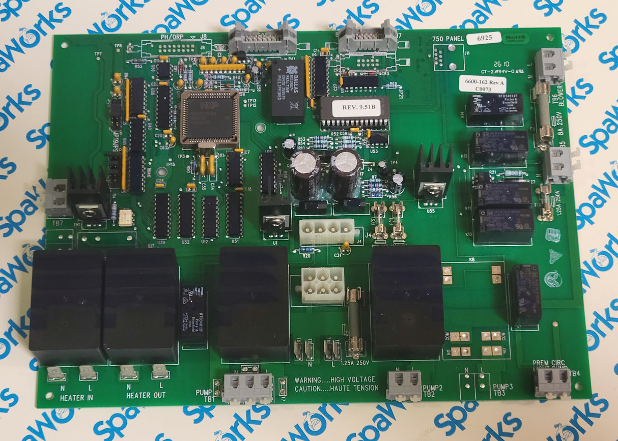 6600-162 Curcuit Board: 2007 J‑480, J‑470, J-465, J‑460