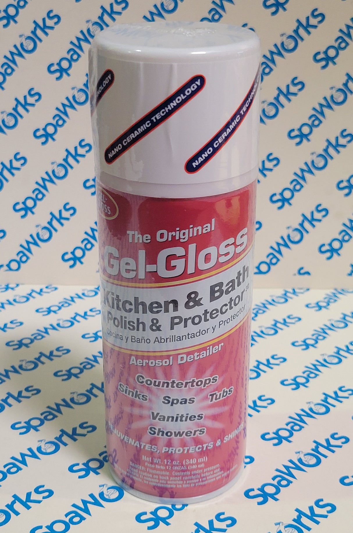 Gel-Gloss Aerosol 12oz