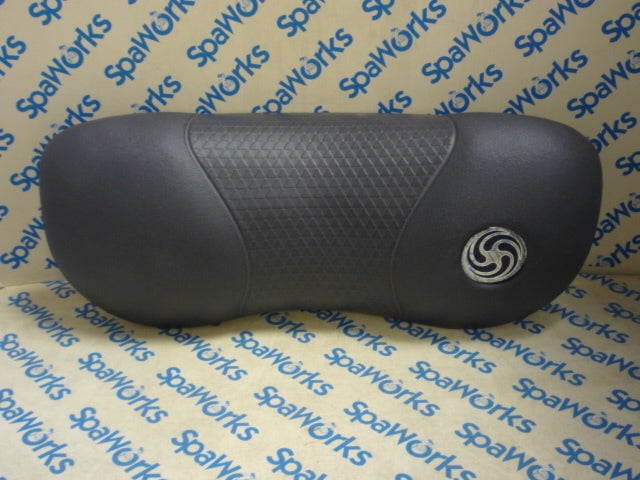 110385 PILLOW, LOUNGE, AW DUAL TEXTURE, GRAPHITE W/ DOME FLOAT