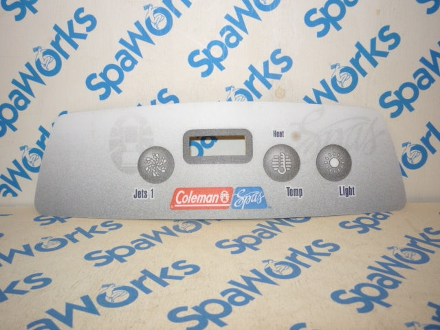 103747 Overlay: 2006-2008 Coleman Standard 3 Button Base Model Spas