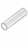 6540-744 Hose: 3/4" Clear PVC