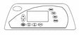 6600-868 Control Panel: 2001+ Grey 850 (1-Pump System)