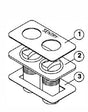 6530-333 Air Controls-Dual: Overlay 