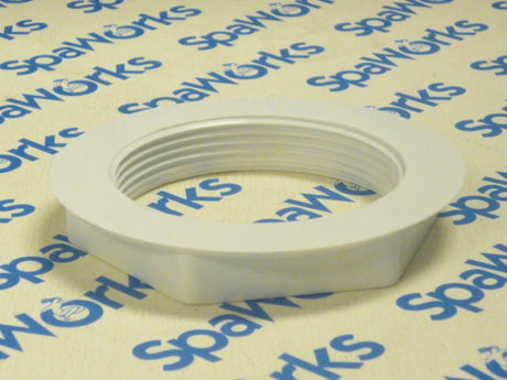 6540-572 Nut: Heater Return 1.5"  (white) (1997-2000)