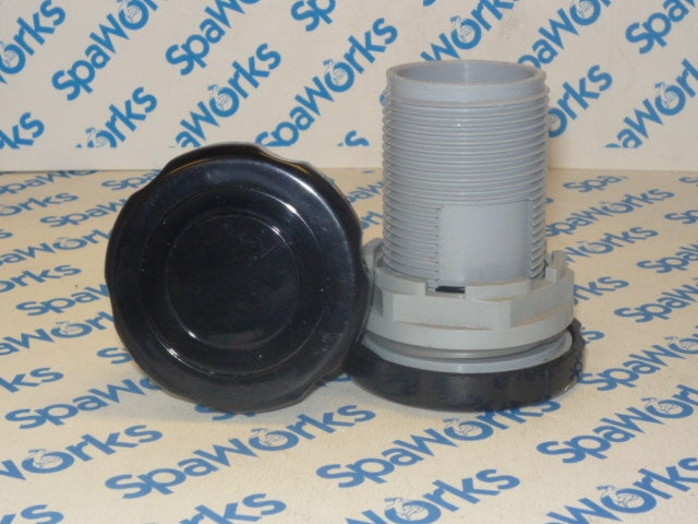 100530 Air Control with Black Knob 1"