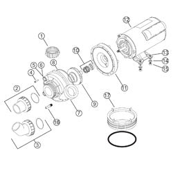 Motor: 2.5HP 2 Speed 230V