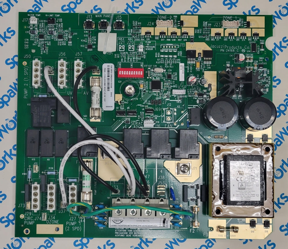 6600-268 Board: 2018+ 1 & 2-Pump J-200 & J-100 Models